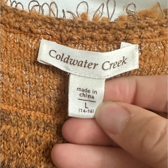Coldwater Creek Sleeveless Cardigan - Picture 4 of 8